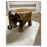 Elephant plant stand one tusk missing