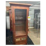 Lighted side cabinet