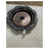 WM A Rogers silver serving dish