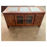 Center piece entertainment center / console