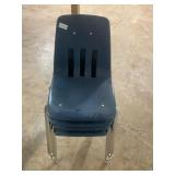 4- kids plastic chairs