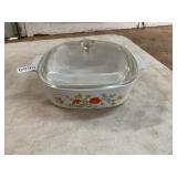 Corning Ware 2 quart covered dish w/ lid