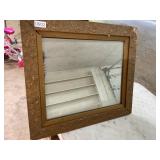 Framed mirror 19 x 22