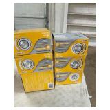 6- Lithonia 3ï¿½ white gimbal recessed light kit-NEW