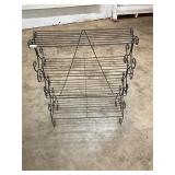 4 tier metal rack
