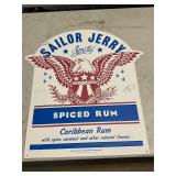 Sailor Jerry spiced rum, metal / tin sign