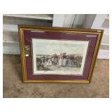 Framed Berry Pickers picture