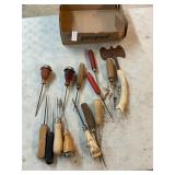 Lot vintage ice picks/ hatchet