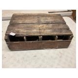 Vintage S. B. W Wood crate.