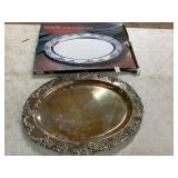 Godinger, silver art oval platter