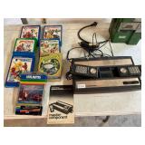 Intellivision game console- 7 games- Works