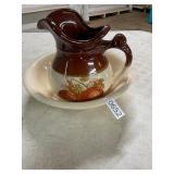 McCoy pitcher and basin - mid size