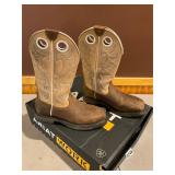 New Ariat 8.5 steel toe work boots