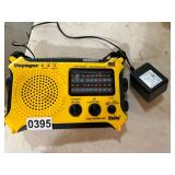 Voyager solar crank radio