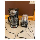 Programmable coffee pot and chopper