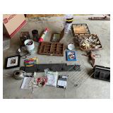 Assorted decor lot - box full