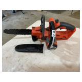 Black and Decker chains saw no battery