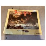 Metal Remington bullet knife sign