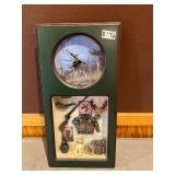 Deer clock/ shadow box