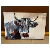 Cow canvas painting