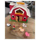 Kids barn and figures