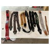 Guitar straps and suspenders