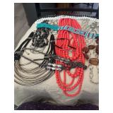 Nice lot of costume jewelry