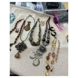 Lot of necklaces & earrings