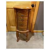 Jewelry armoire cabinet