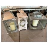 3- candle holder decor