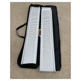 Extendable wheelchair ramps - portable