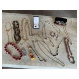 Assorted lot costume jewelry