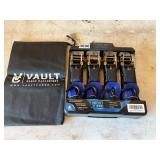 Vault ratchet strap tie-dows. Set of 4