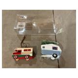 Metal truck/ camper ornament