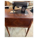 Kenmore sewing machine and cabinet