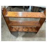 3 tier wooden rack/ shelf