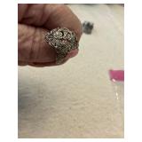 Silver marked 925 ring