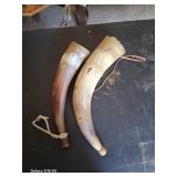 2 nice large Shofar horns