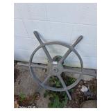 heavy metal ship wheel