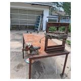 Wilton Vice, Solid metal working table and press