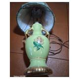 Vtg Victorian style French Porcelain Hand Painted