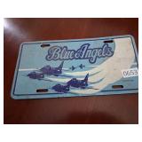 Vintage F-4 Blue Angels license plate