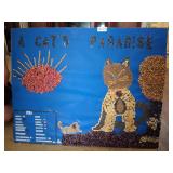 Beautiful folk art A cat's paradise