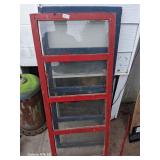 2 chippy paint windows for art or garden