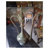 Vintage Ornate SE Asian Watering can - Copper?