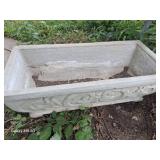1 Beautiful cement planter