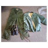 Nice military jacket pants and boots