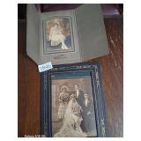 2 vintage old timey photos