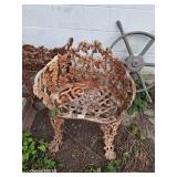 Nice cast iron garden chair