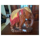 Hand carved wood sculpture